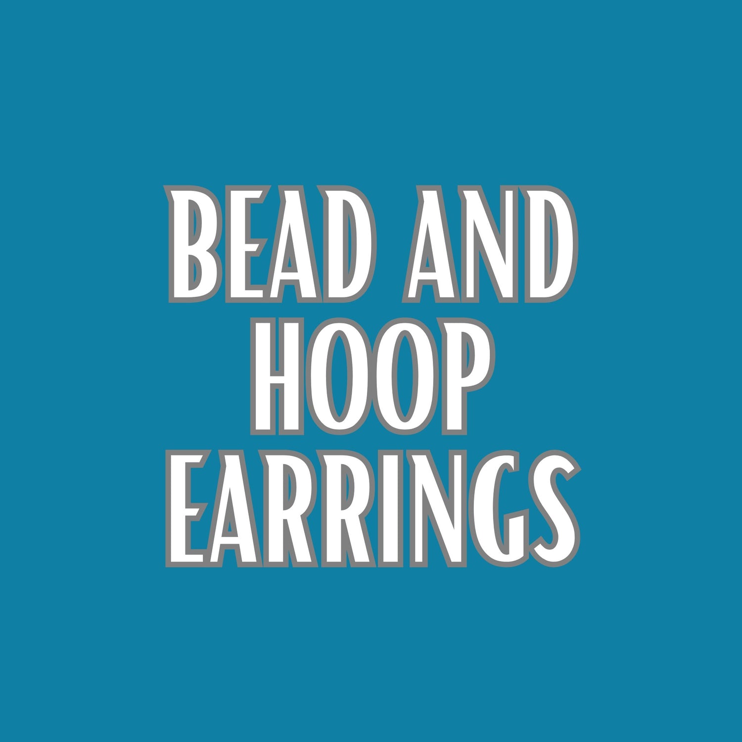 earrings category beaded and hoop styles