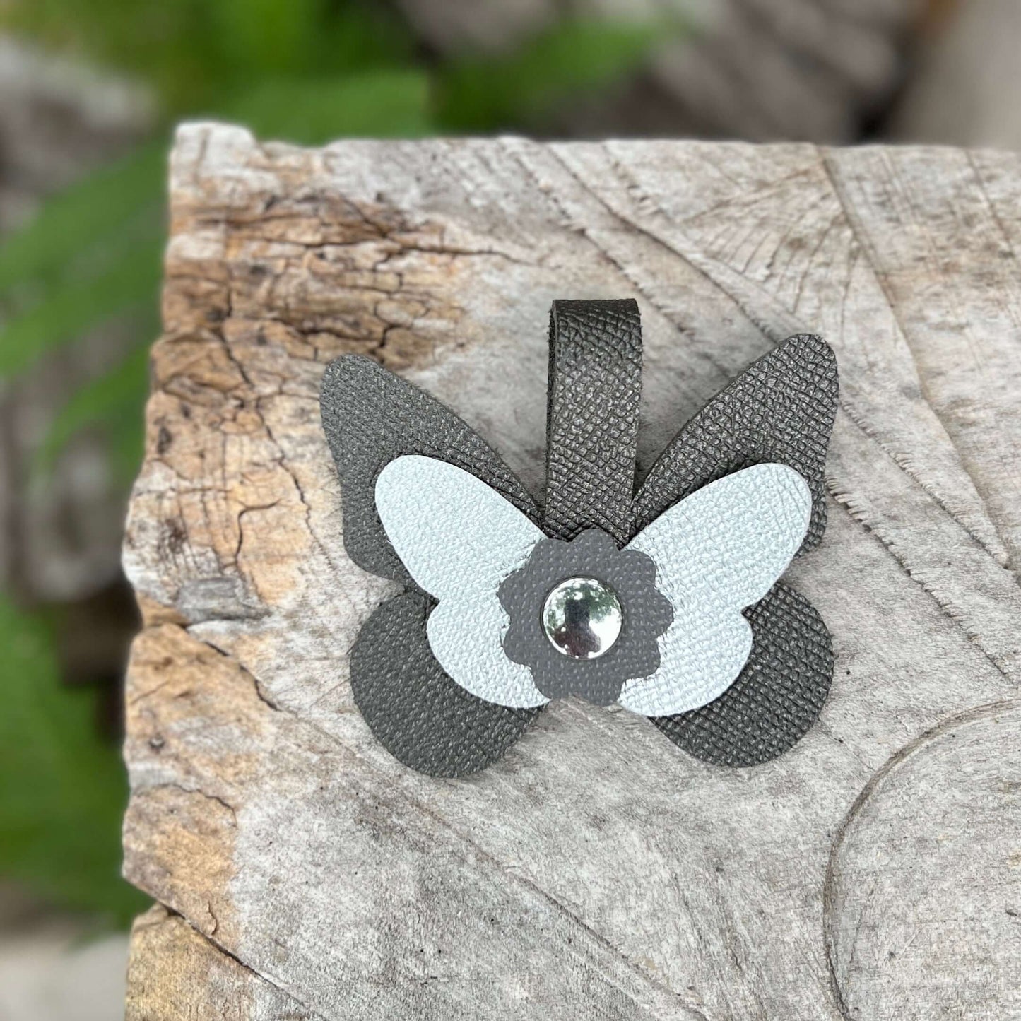 Butterfly Purse Charm - Snap on Bag Charm