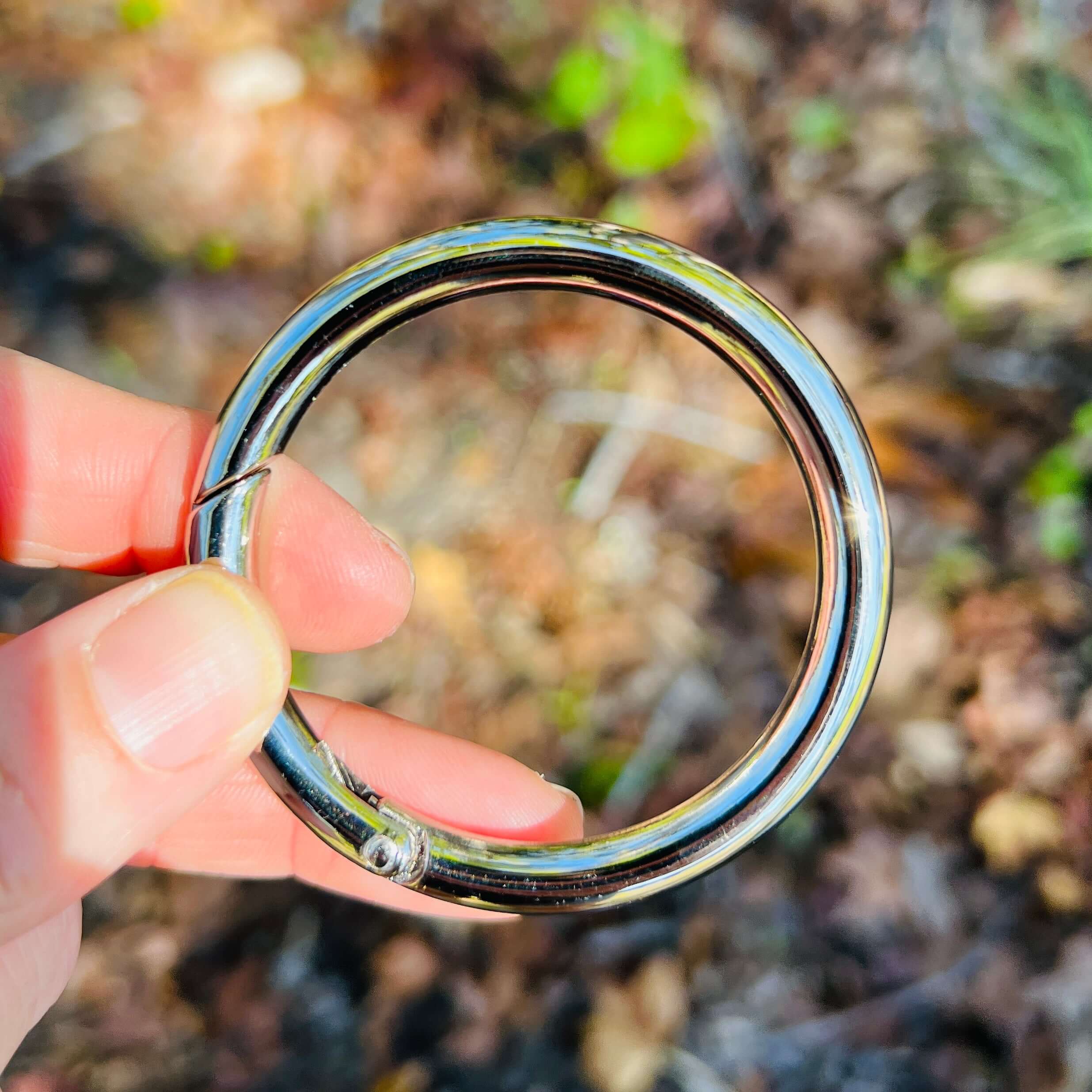 Spring Gate - XL in Shiny Nickel