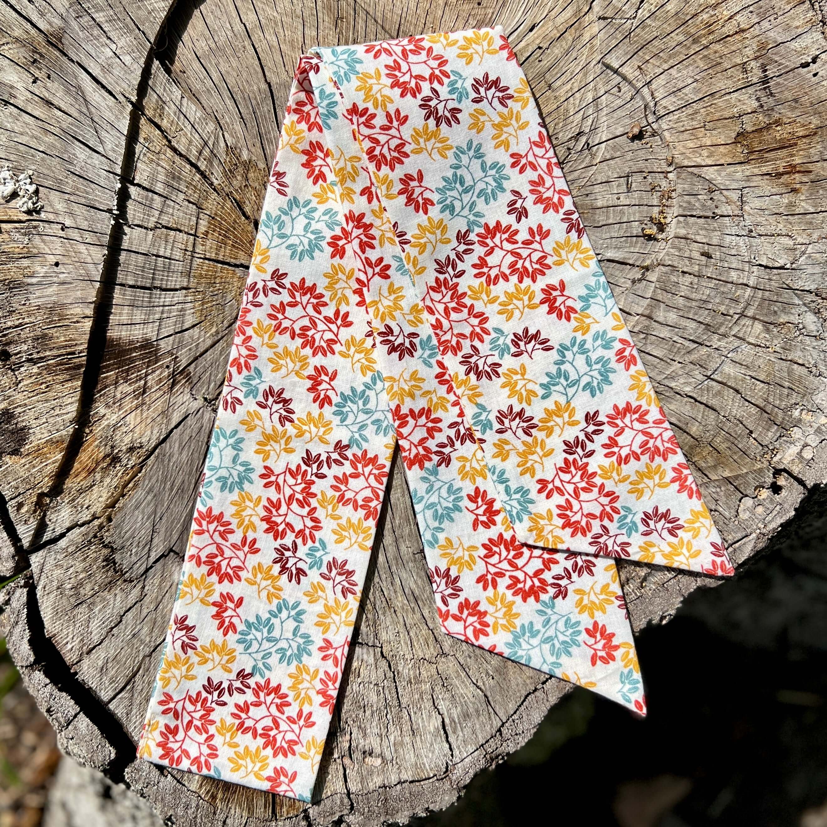 Slim Scarf - Autumn Leaves