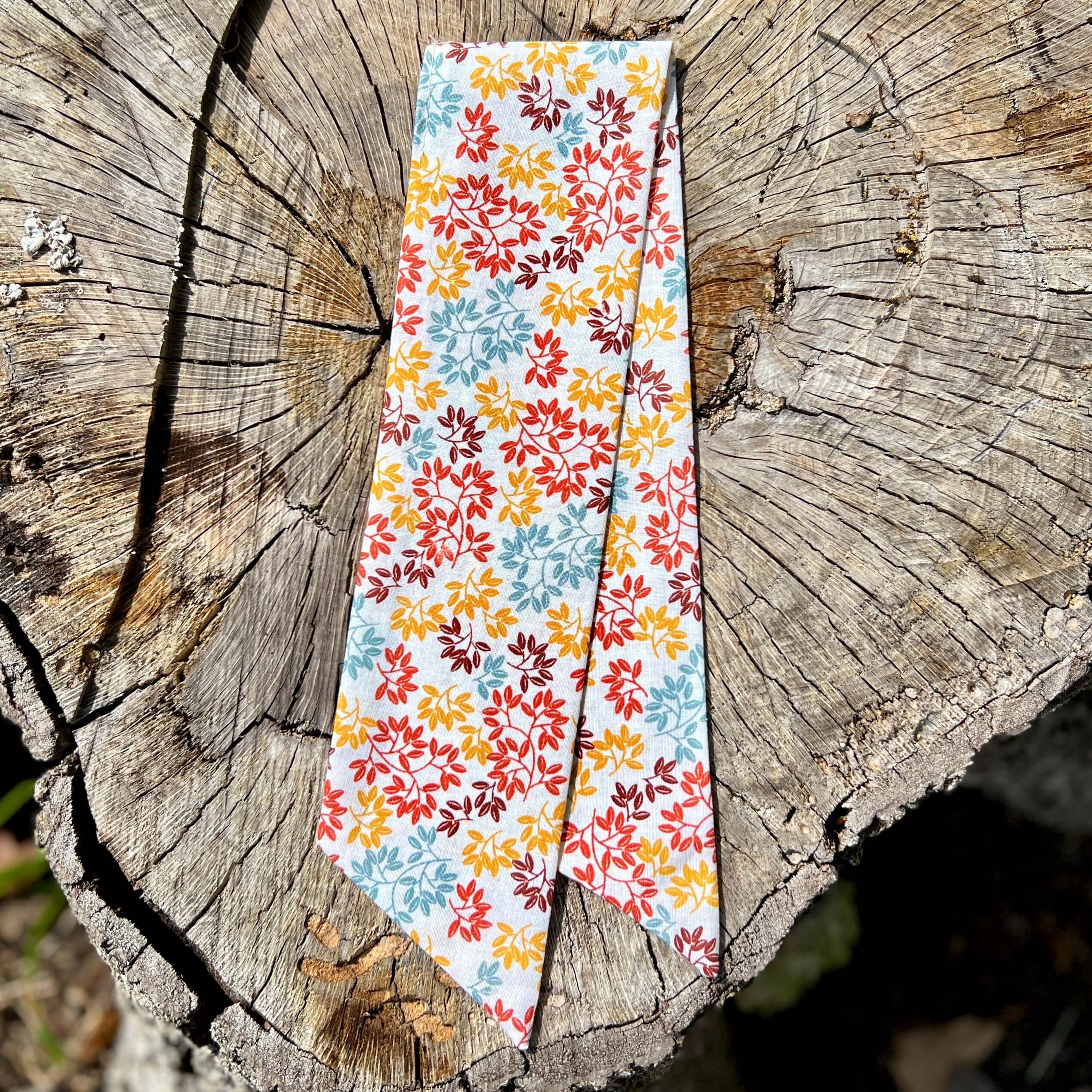 Slim Scarf - Autumn Leaves