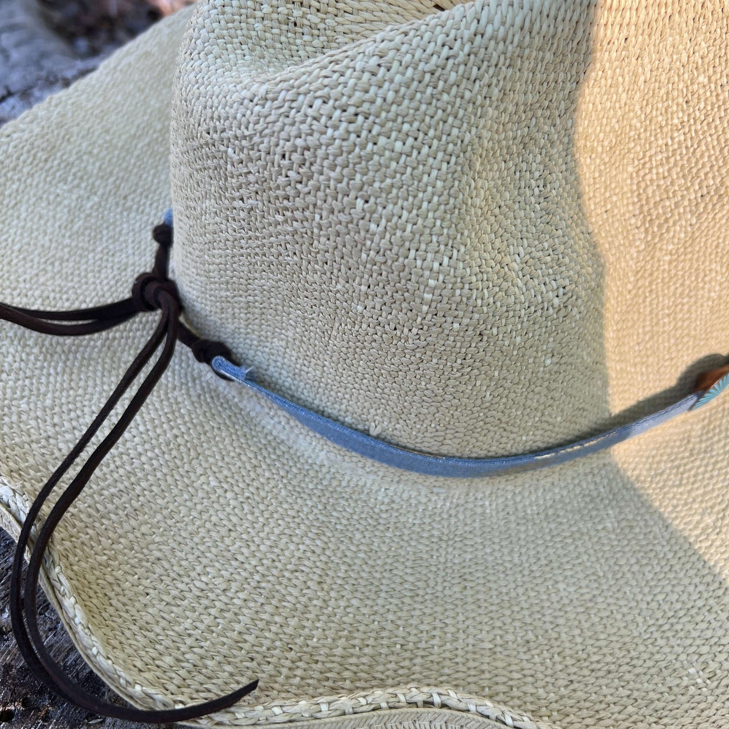 Denim Hat Band