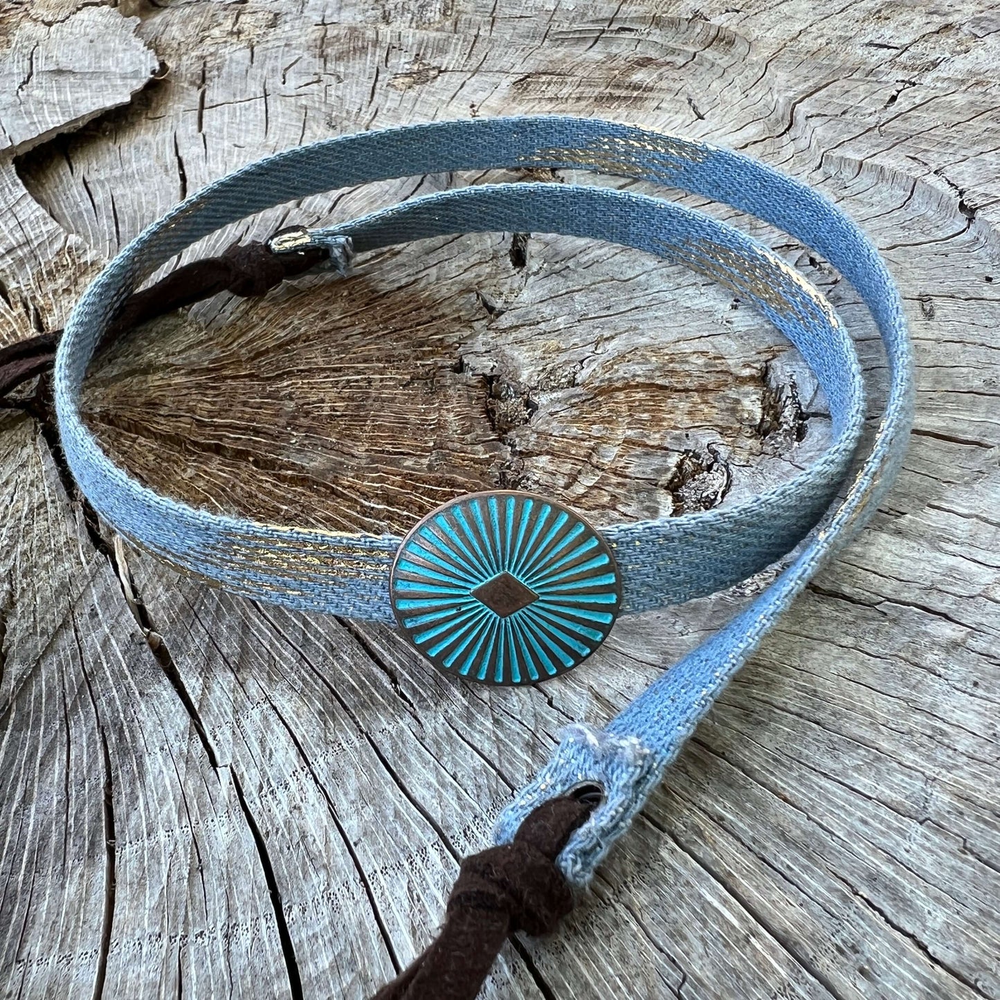 Denim Hat Band