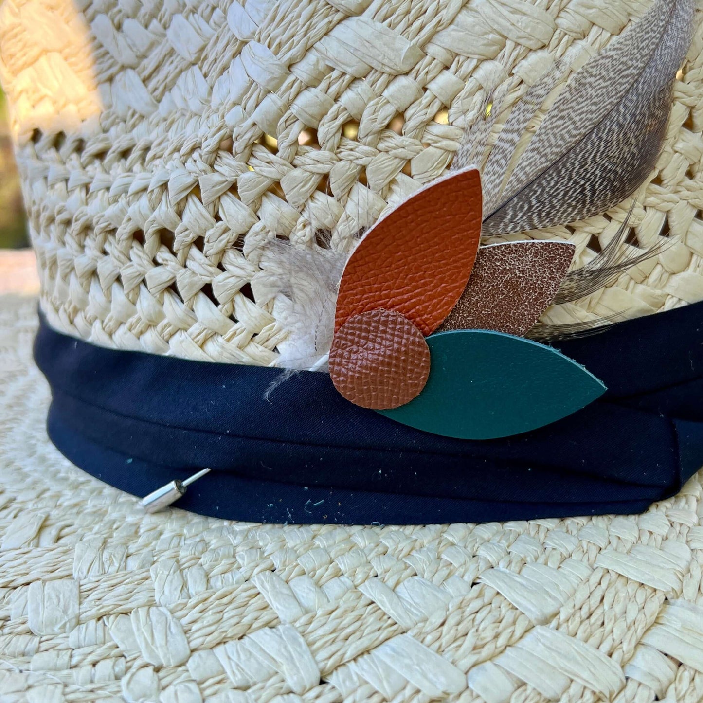 Lotus Flower Hat and Lapel Pin