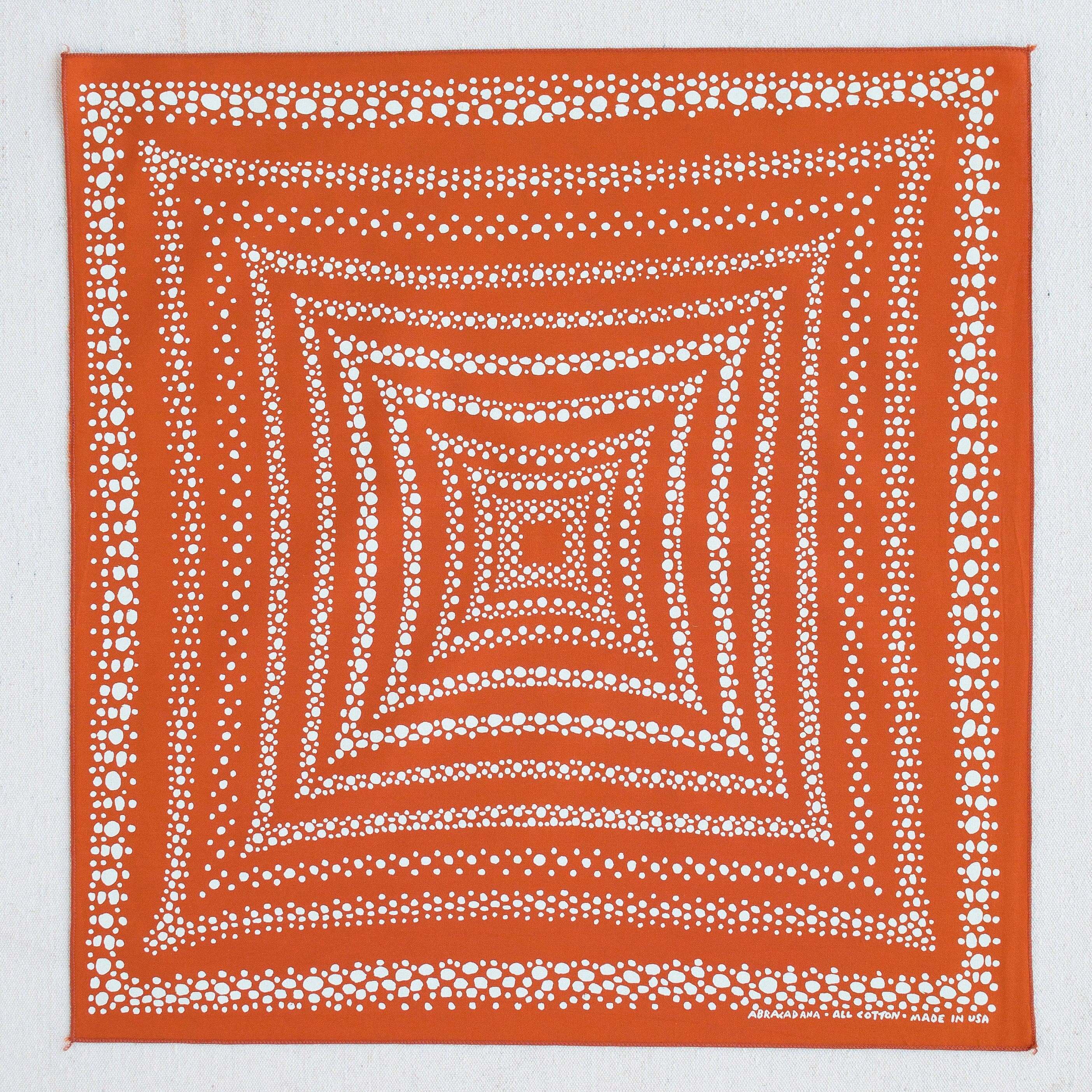 Pebble Bandana- Marmalade Orange