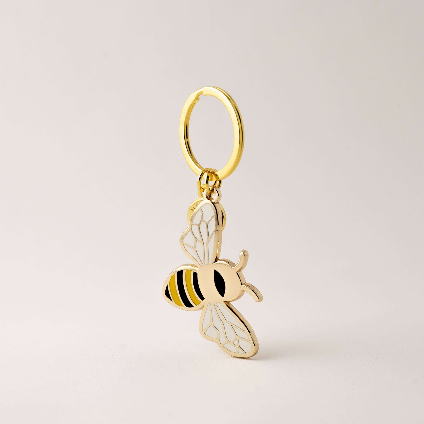 Queen Honey Bee Keychain Bag Charm