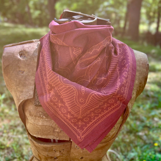 red western bandana scarf