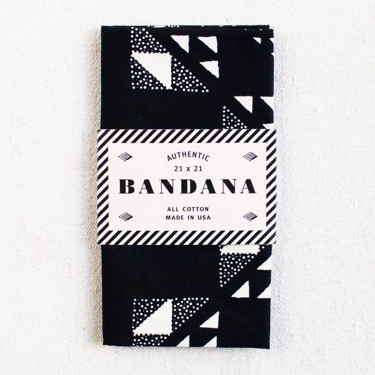 Black Quilt Bandana