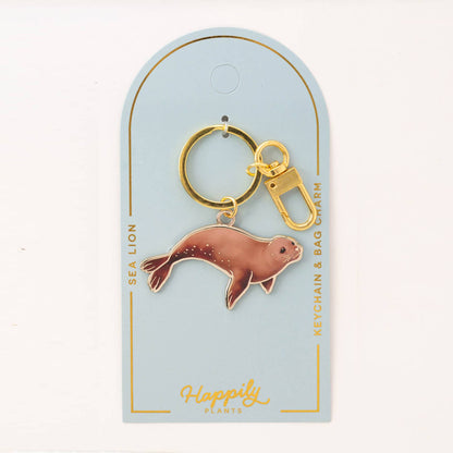 Sea Lion Keychain & Bag Charm