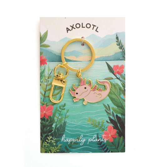 Axolotl Keychain & Bag Charm, Fantasy & Animal Anime Gifts
