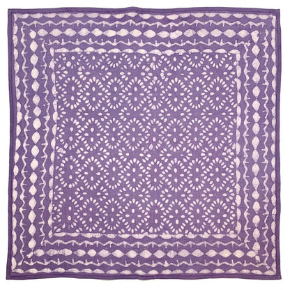 Bandana Square Scarf - Purple
