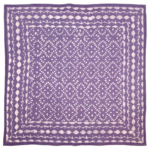 Bandana Square Scarf - Purple