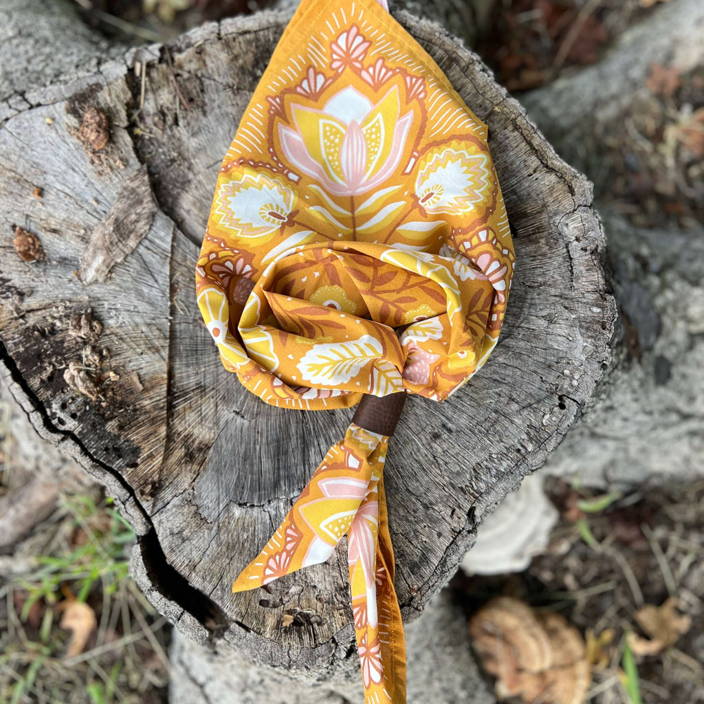 Bandana Scarf - No. 503 Tawny
