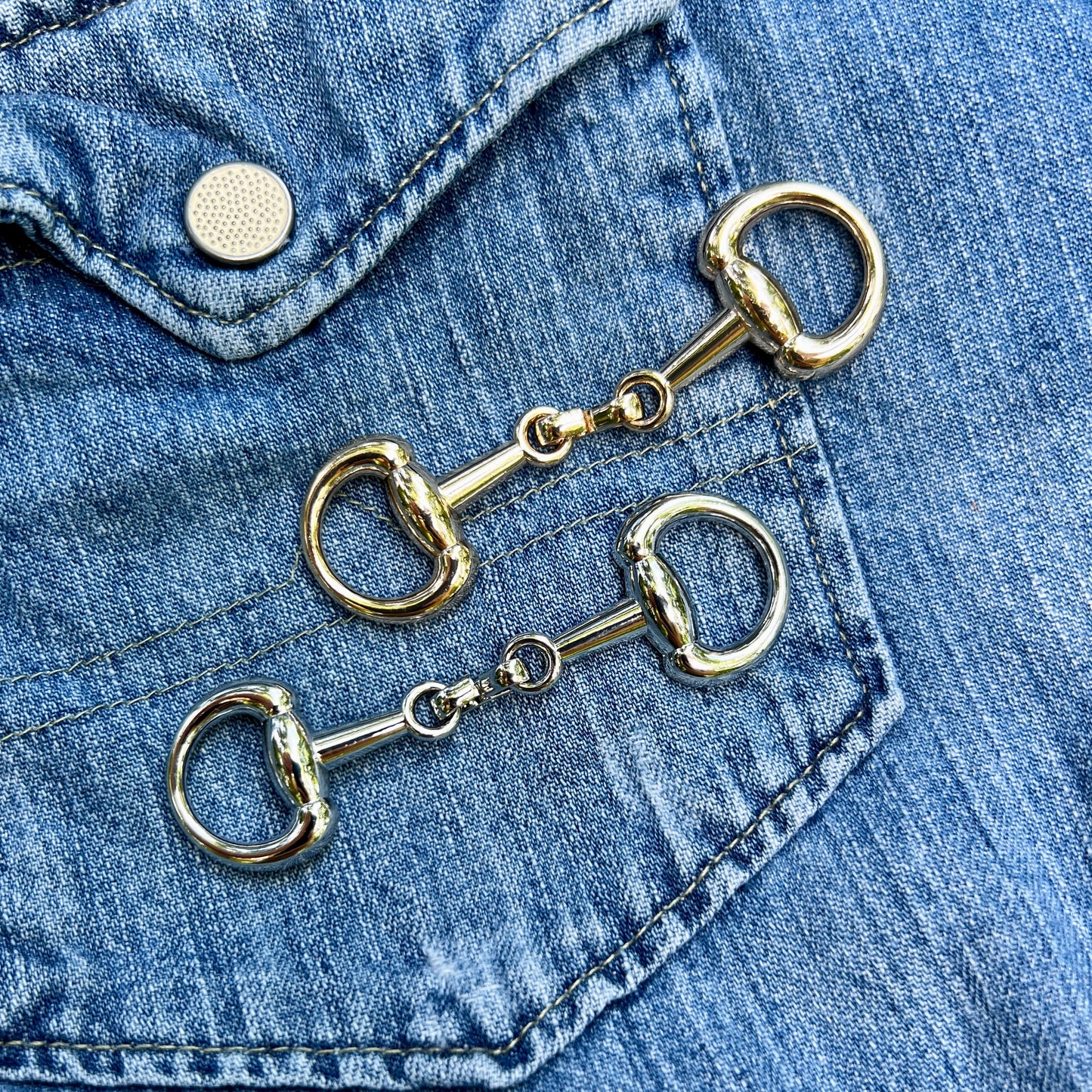 Snaffle Bit Scarf Buckle