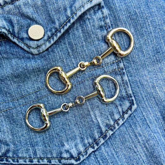 Snaffle Bit Scarf Buckle