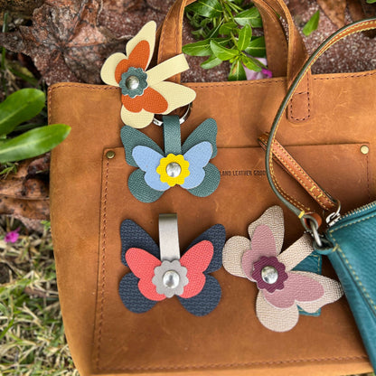 Butterfly Purse Charm - Snap on Bag Charm
