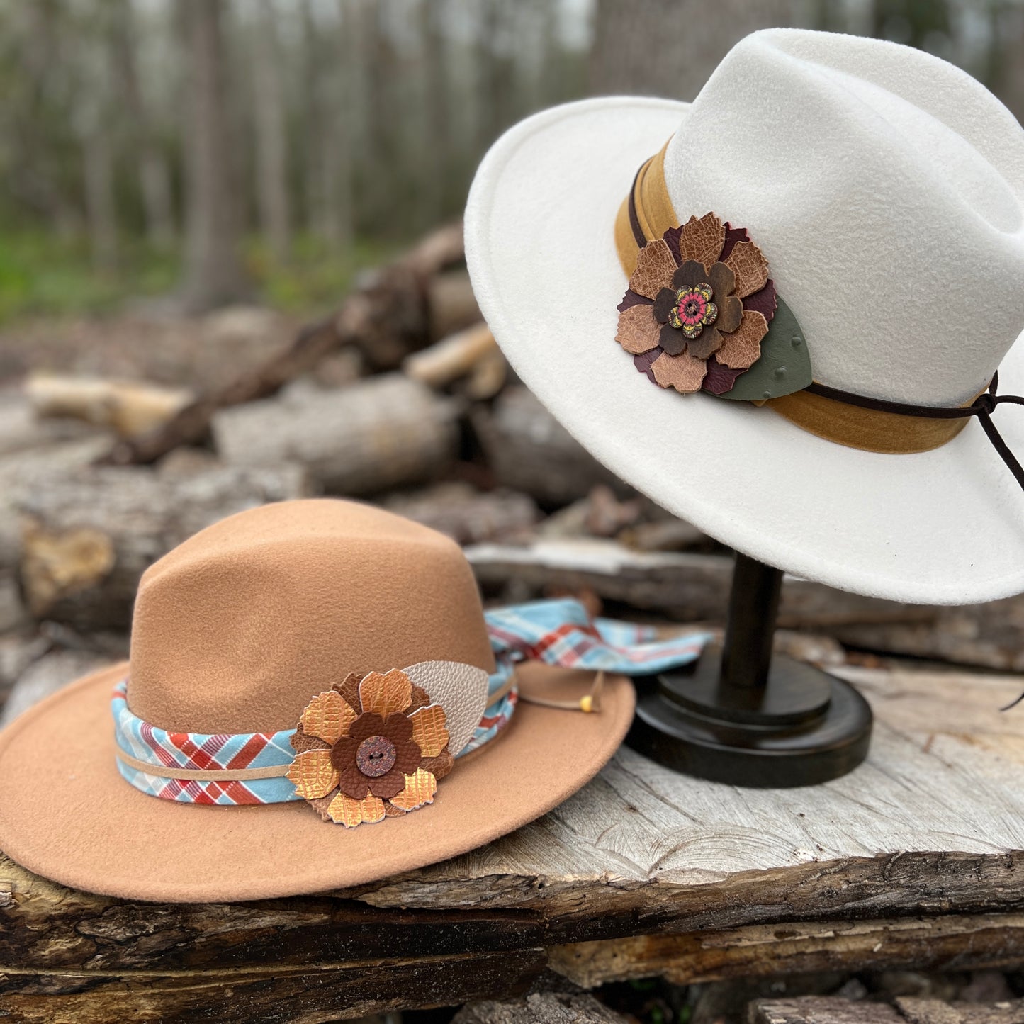 Flower Hat Band