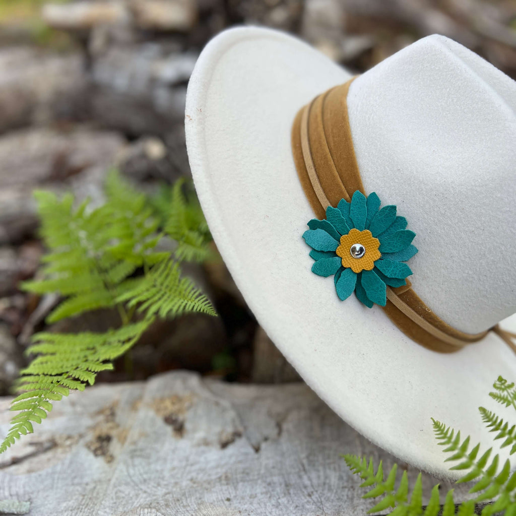 Daisy Flower Hat Band