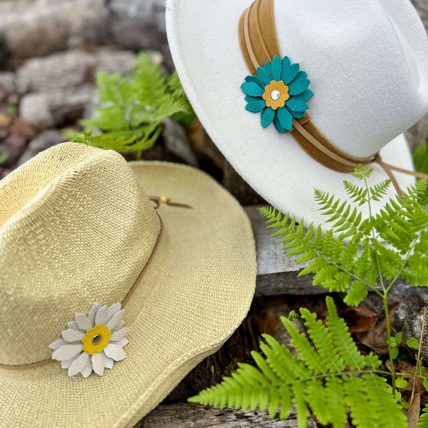 Daisy Flower Hat Band