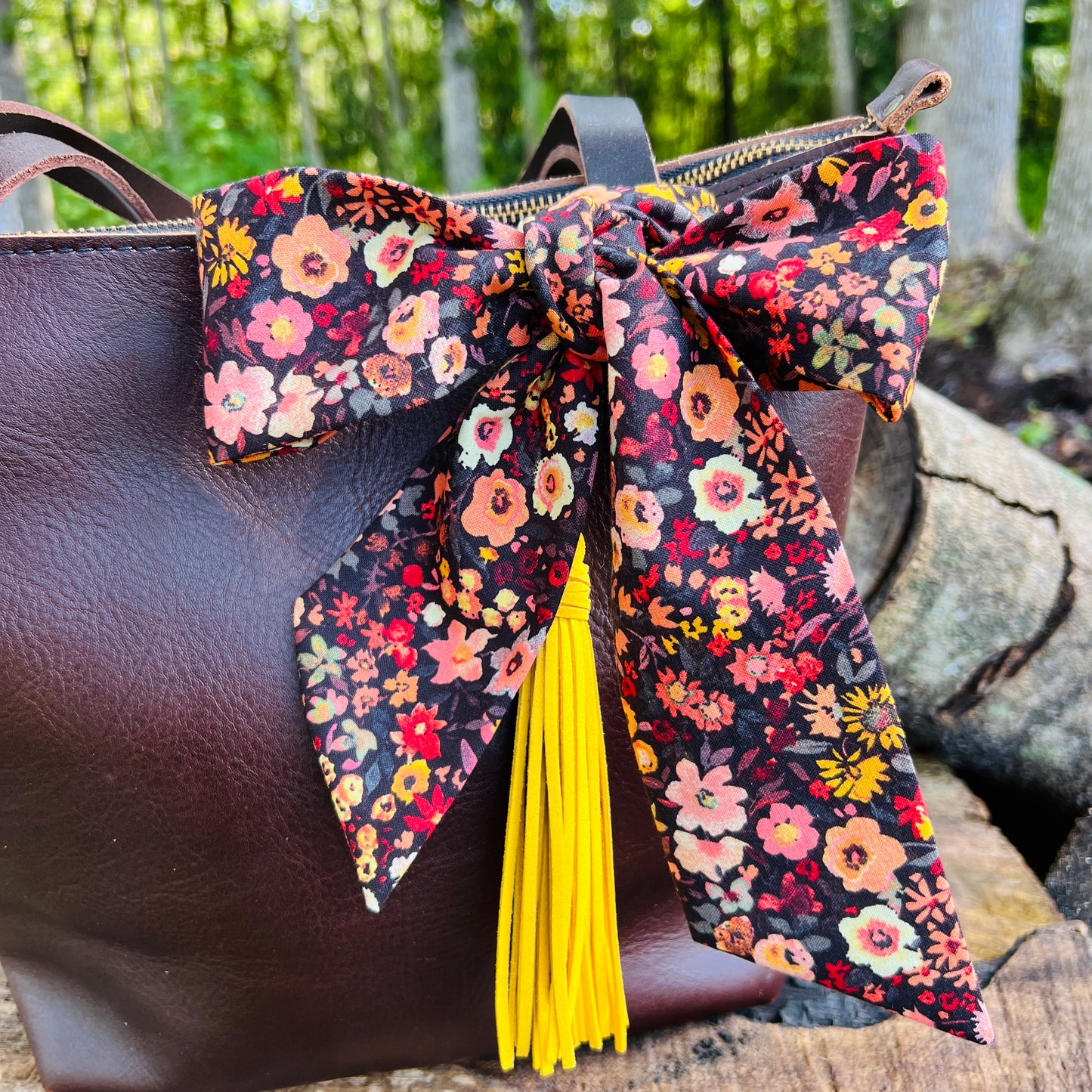 Purse Scarf - Fall Floral