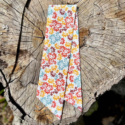 Slim Scarf - Autumn Leaves