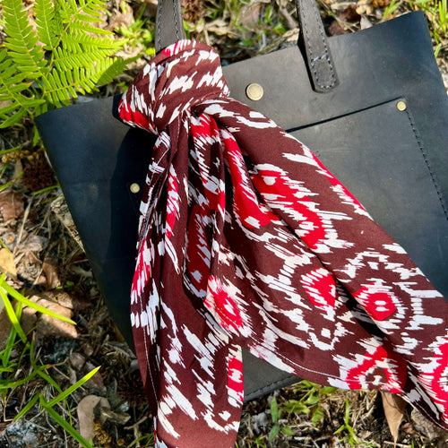 Batik Bandana Red Black