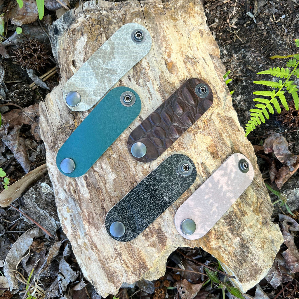 Leather Bandana Slide