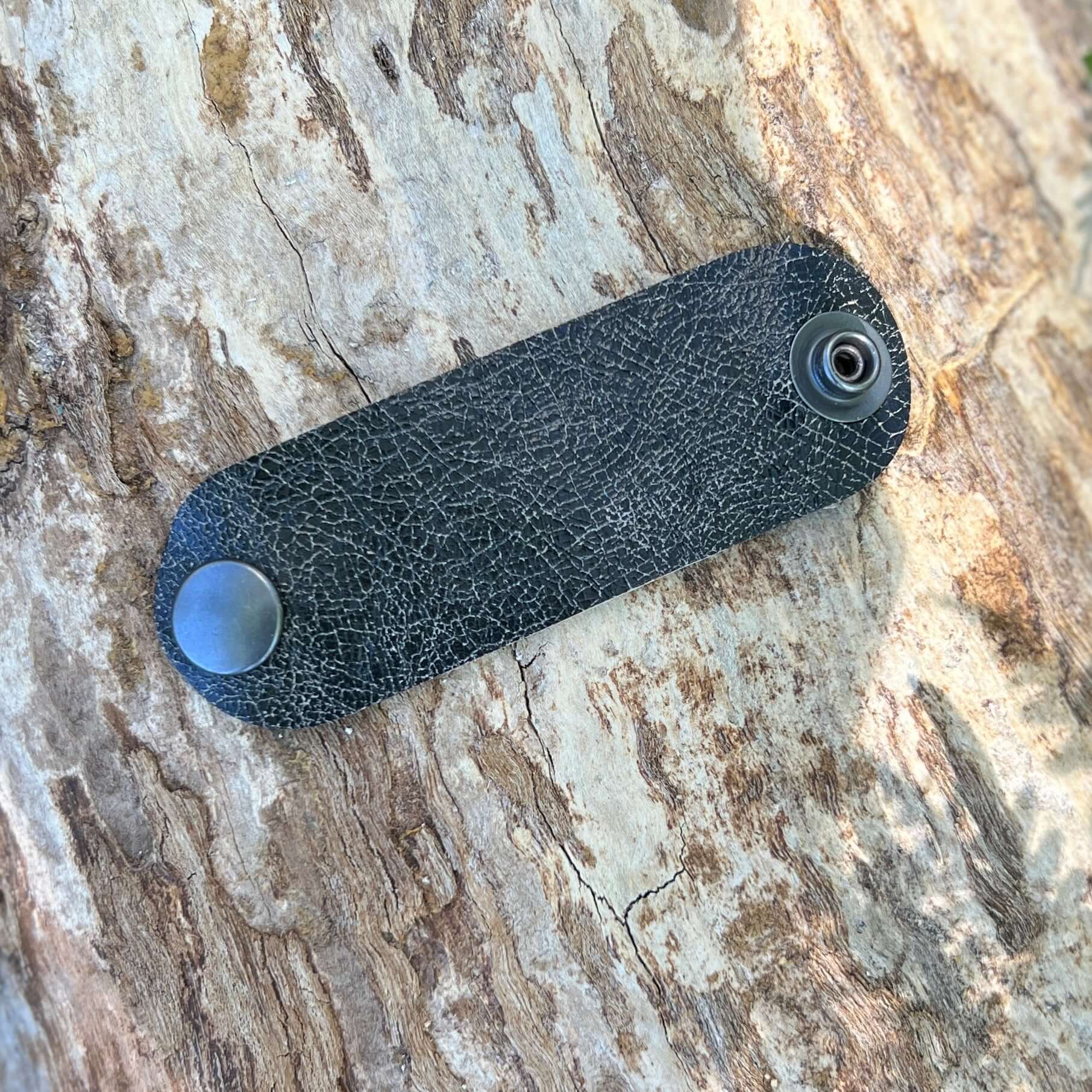 Leather Bandana Slide