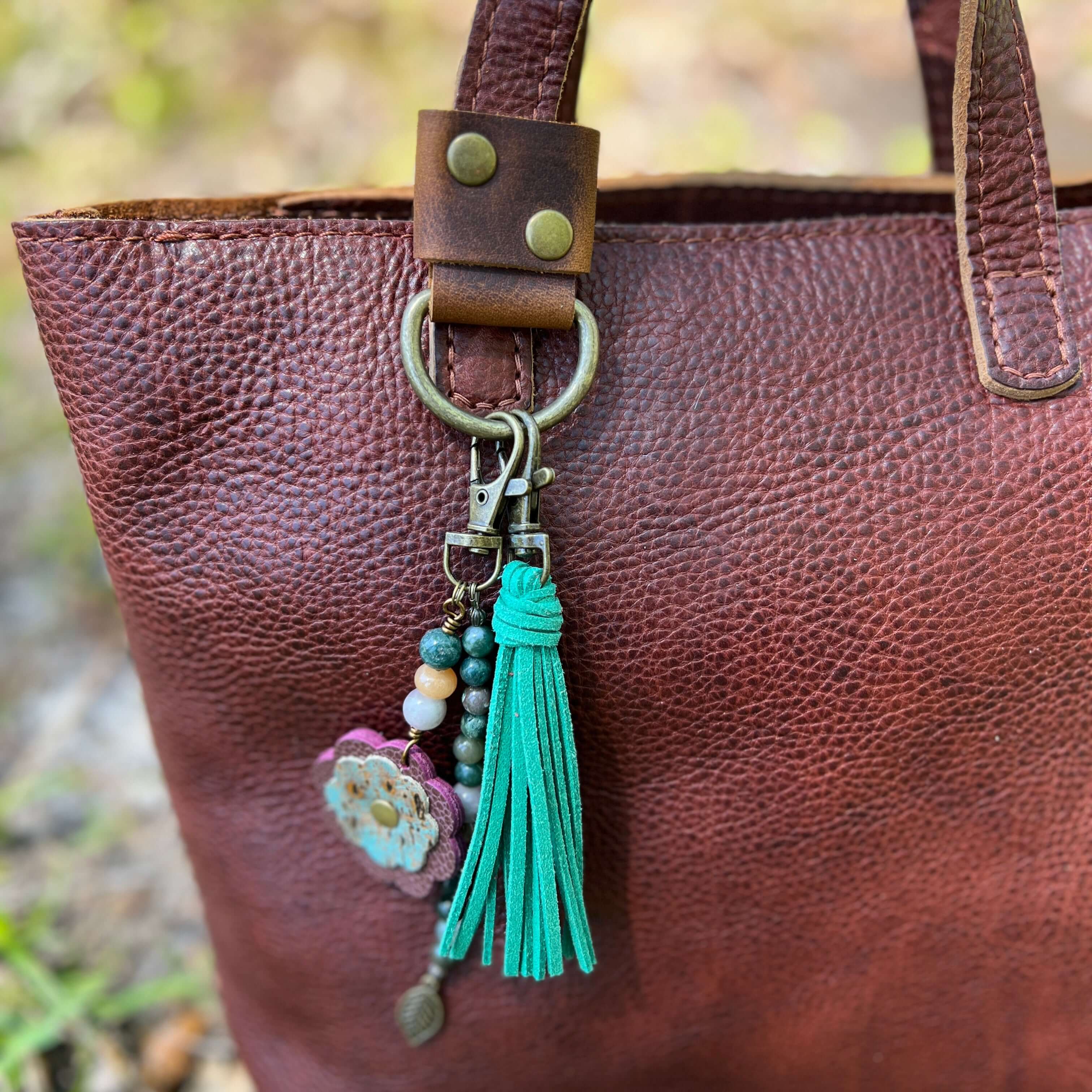 Bag Charm Holder - Choose your size and color