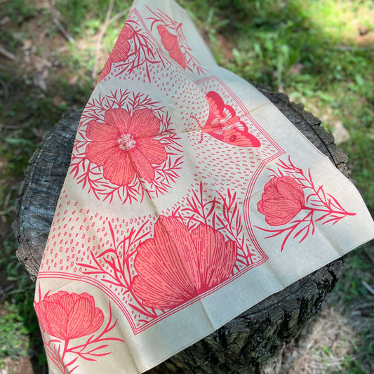 Pink Cosmos Bandana