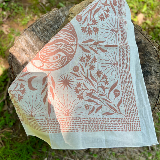 Southwest Vibes Bandana Style Scarf
