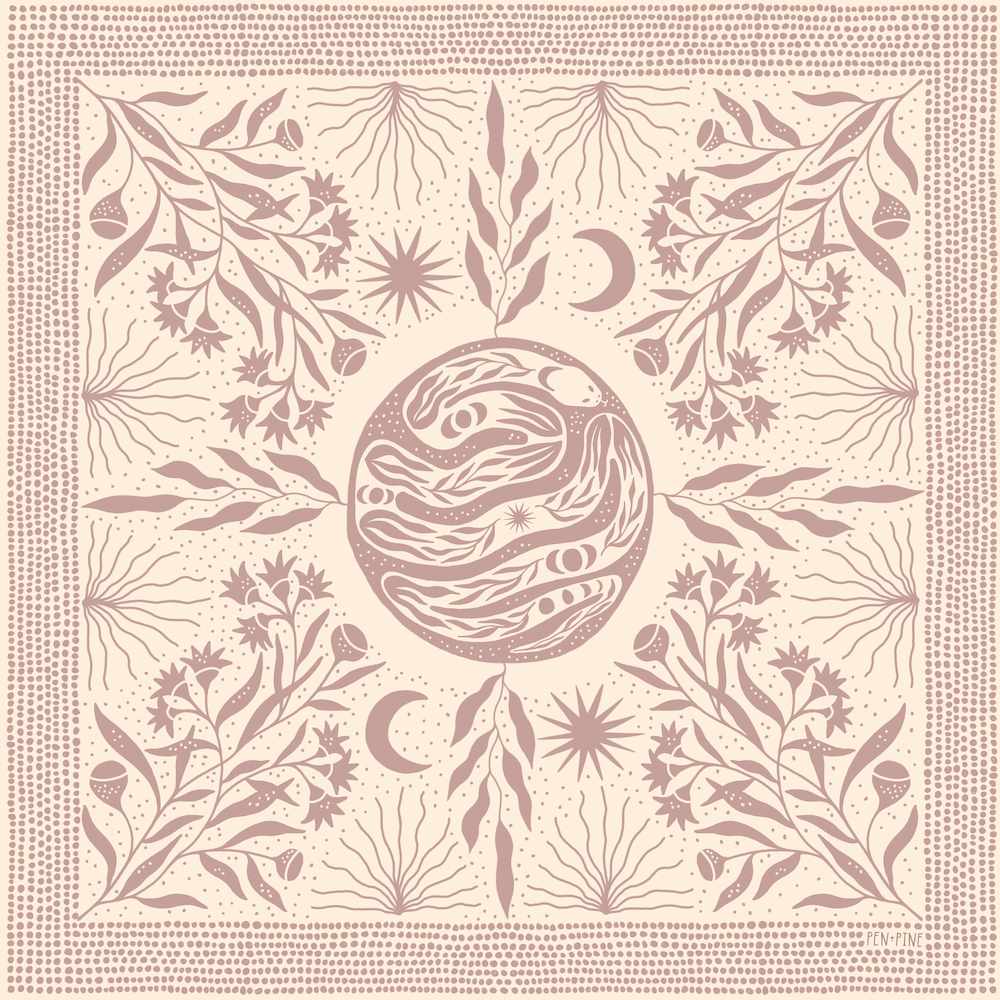Southwest Vibes Bandana Style Scarf