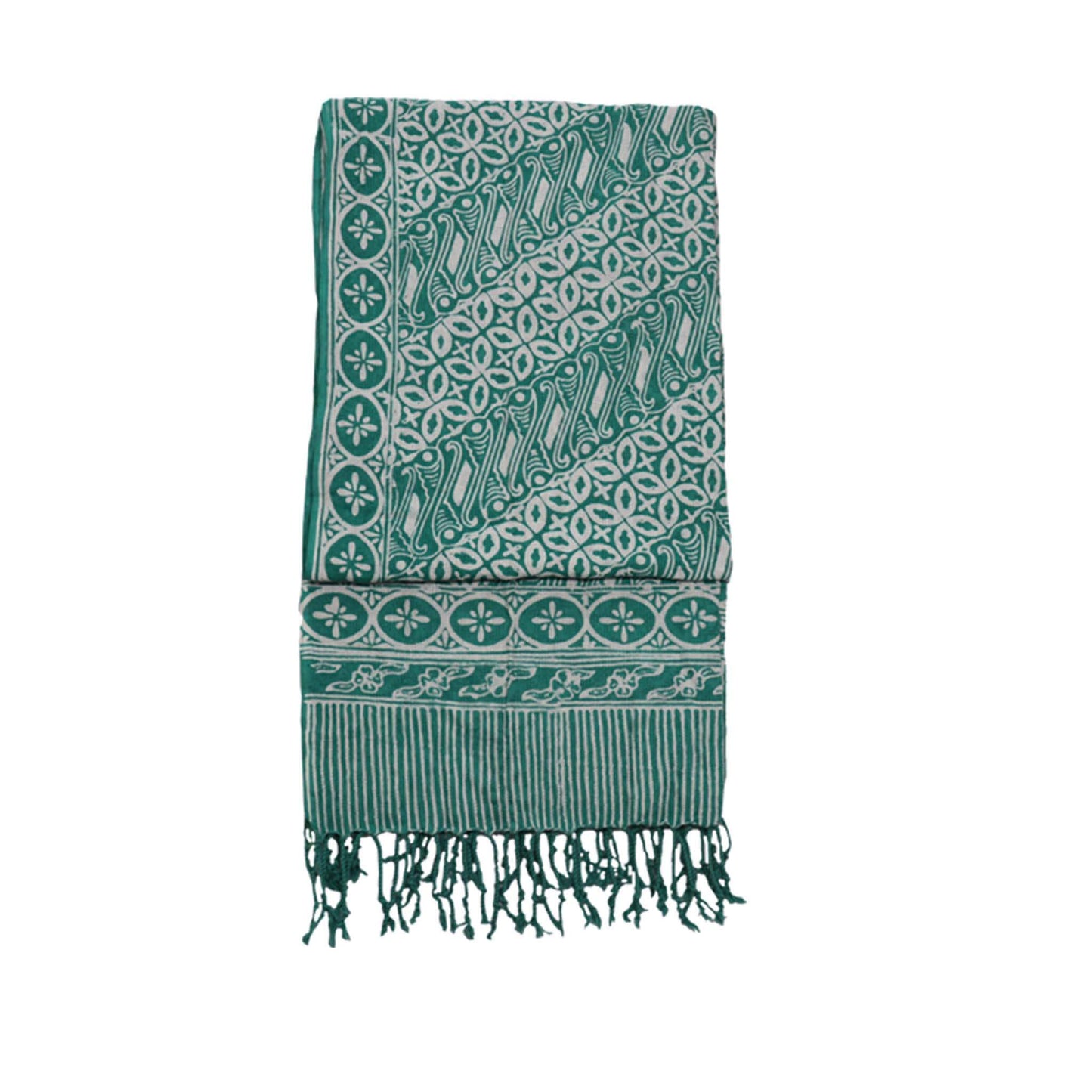 Batik Scarf - Dobby Fabric - Royalty