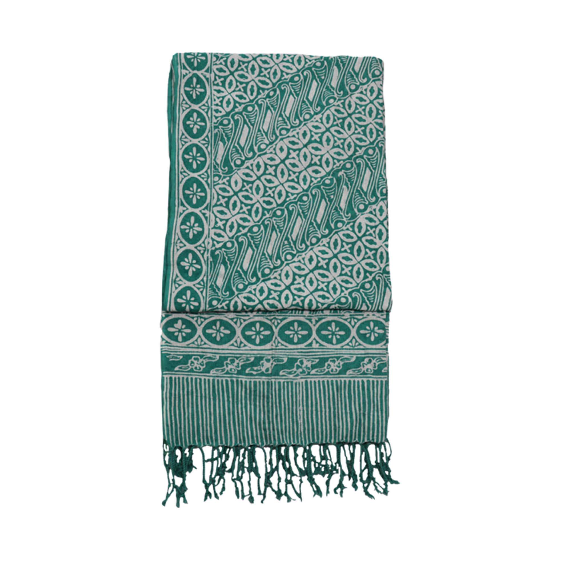 Batik Scarf - Dobby Fabric - Royalty