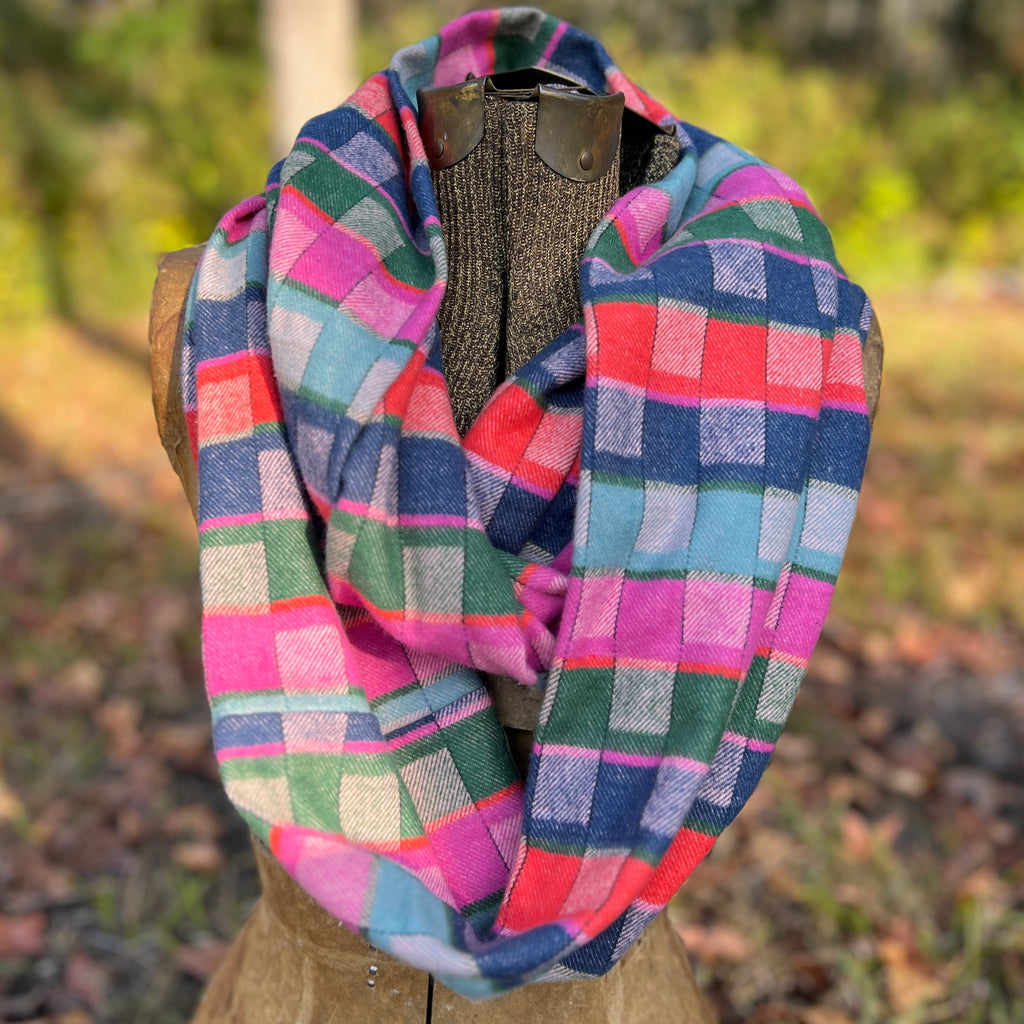 flannel infinity scarf
