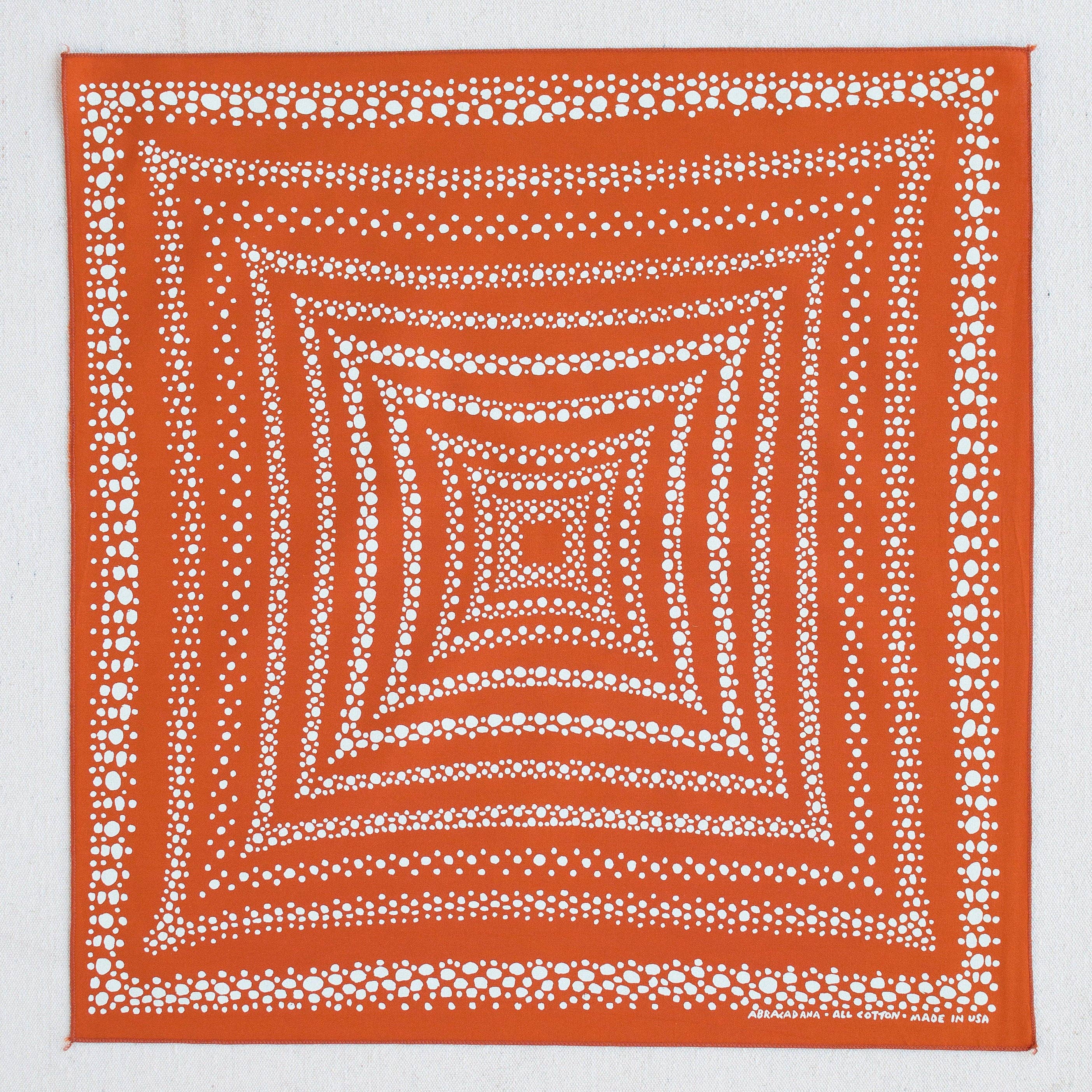 Pebble Bandana- Marmalade Orange