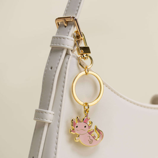 Axolotl Keychain & Bag Charm, Fantasy & Animal Anime Gifts