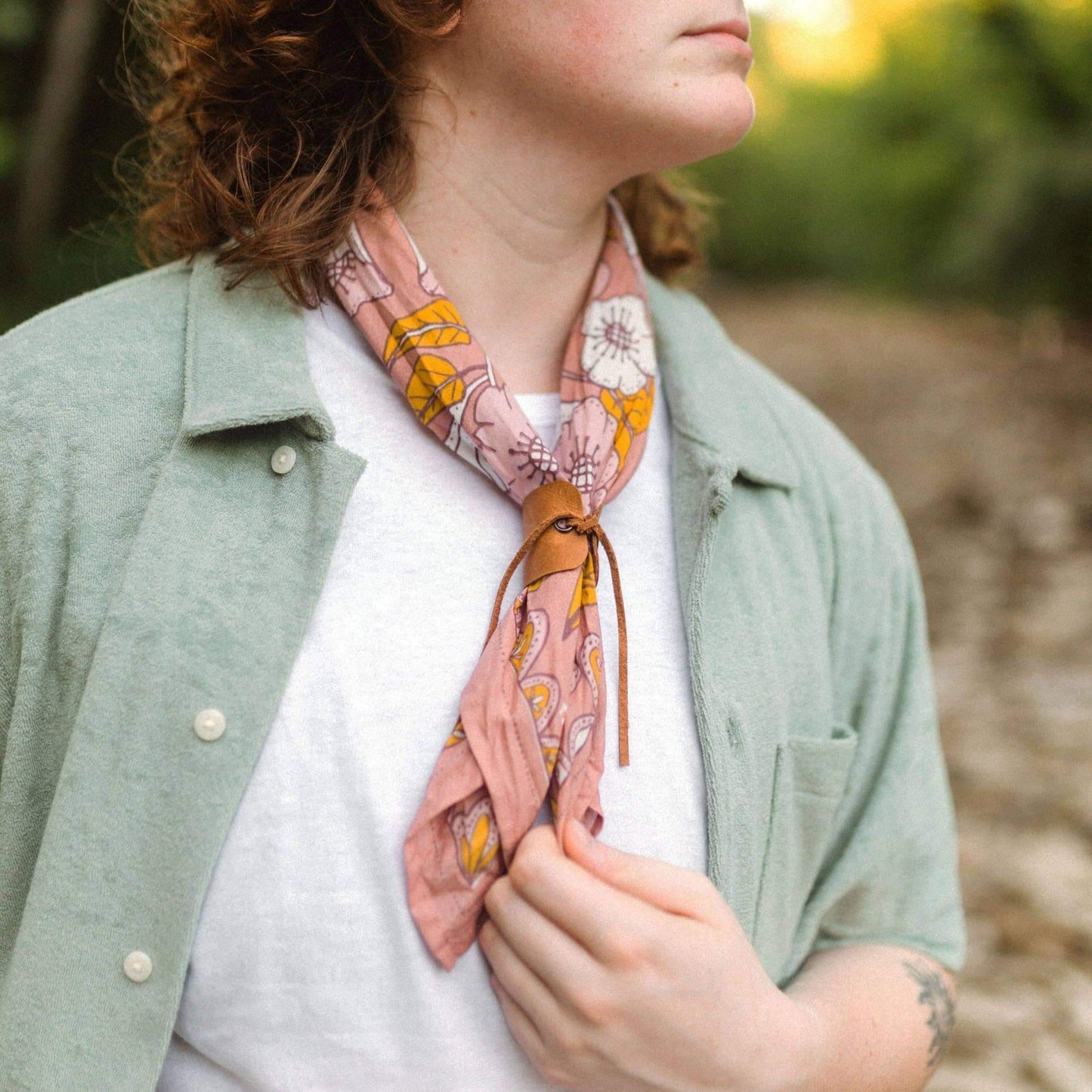 Bandana Square Scarf - Evangeline