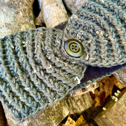 ear warmer with fleece lining