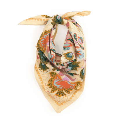 Bandana Square Scarf - Ingrid Floral Print