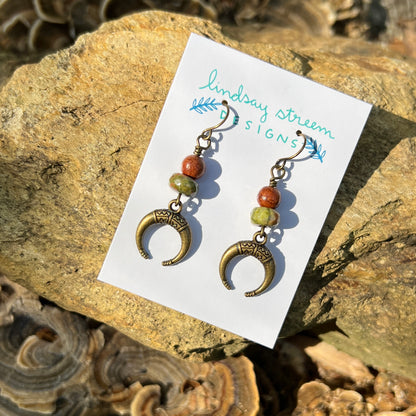 Western Style Dangle Earrings