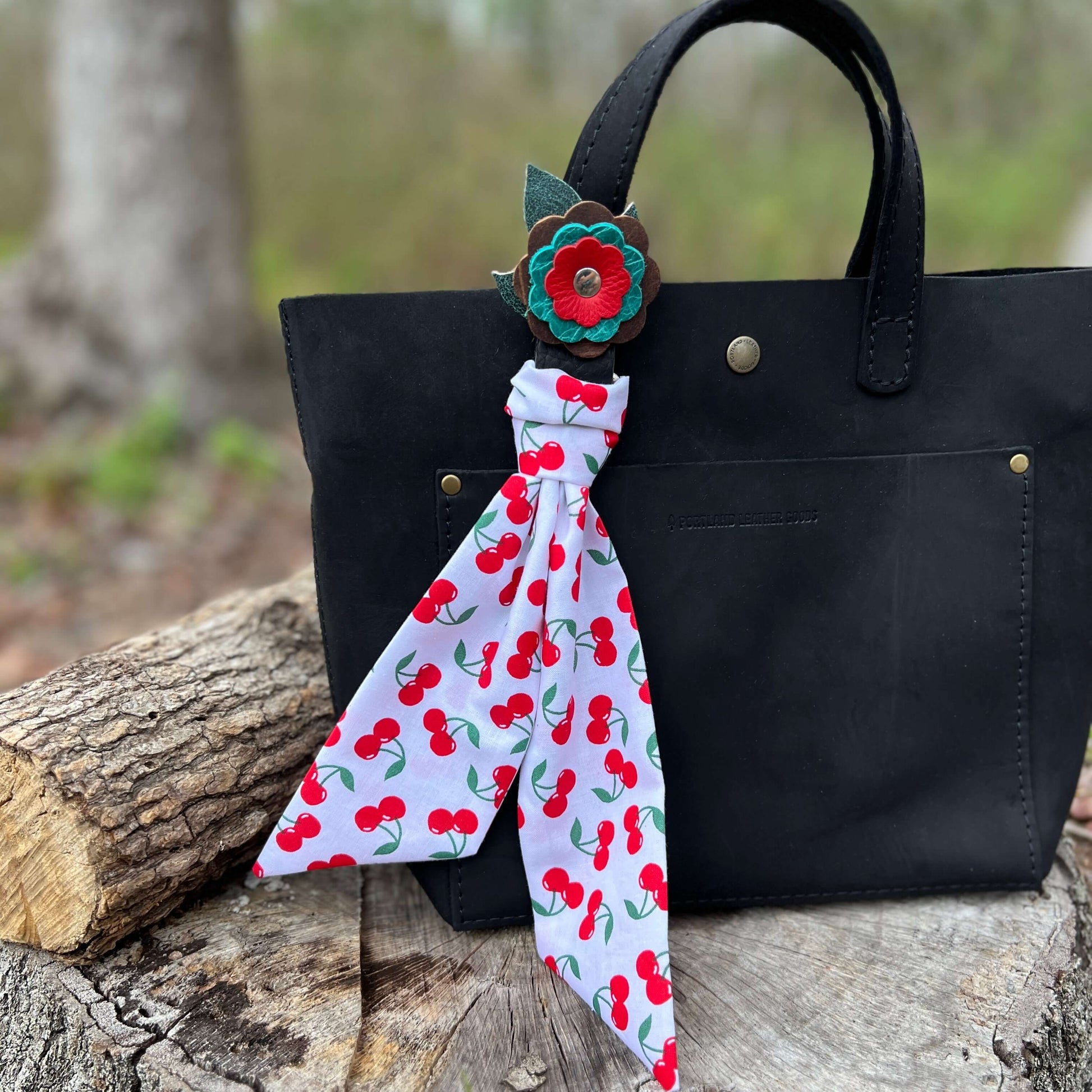 Cherry Purse scarf