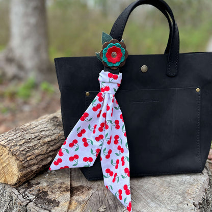 Cherry Purse scarf