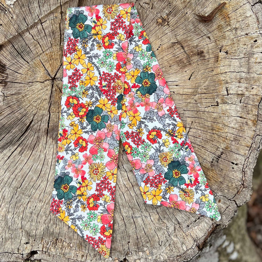 purse Scarf - Retro Floral Pink