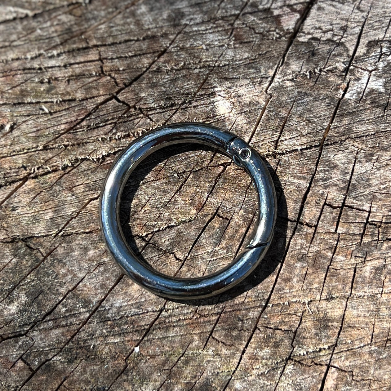 spring gate bag clip gunmetal