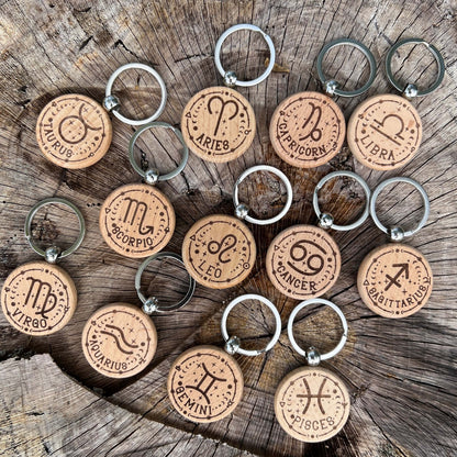 Zodiac Keychain