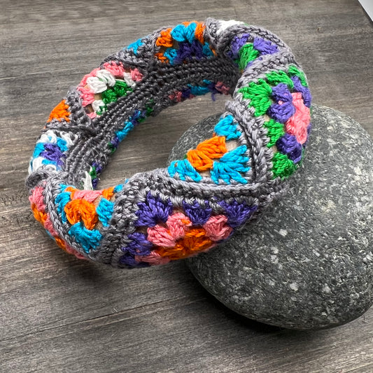 Crocheted Bangle Bracelet